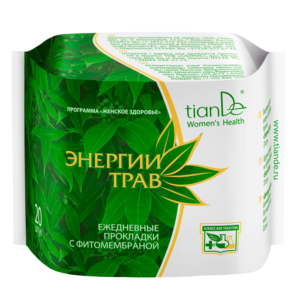 Ежедневни дамски превръзки „Енергия на билките“, 20 бр.