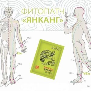 Фитопластир за тяло “Янканг”, 5 бр.