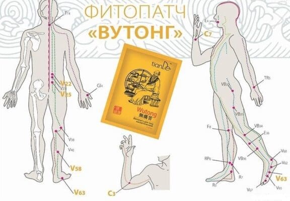 Фитопластир за тяло “Вутонг”