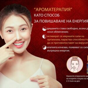 Масажно масло срещу запушване на носа “Тайната на енергията Ци”, 10 ml