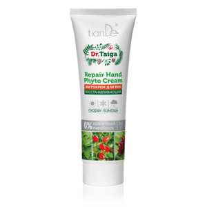 Възстановяващ фито крем за ръце, Dr. Taiga, 80 гр.