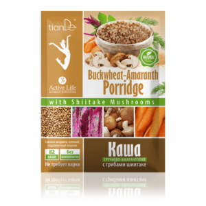 Амарантова каша с елда и гъби шийтаке, 35 g