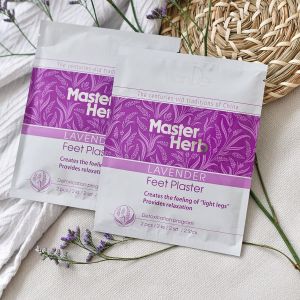 Лавандулов детоксикационен пластир за крака, Master Herb 2 бр.