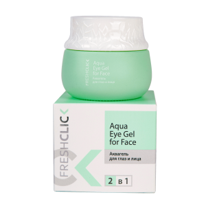 Аква гел за очи и лице FreshClick, 65 гр.