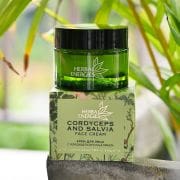 Крем за лице с кордицепс и салвия, Herbal Energies
