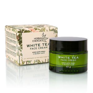 Крем за лице с бял чай Herbal Energies, 50 гр.