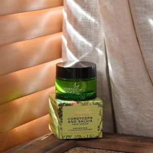 Крем за лице с кордицепс и салвия, Herbal Energies 50 гр.